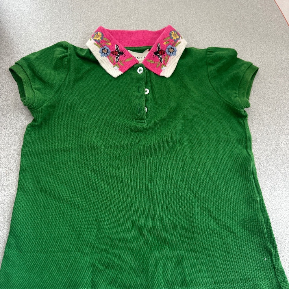 Gucci girls polo